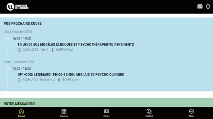 UnivLorraine android App screenshot 4